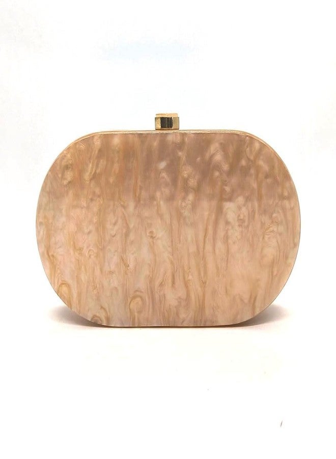 CUXVA Acrylic Trendy Splicing Bag Luxury Marble Clutch Evening Purses for Women Glitter Handbag for Wedding Cocktail Party Prom… - Image 5