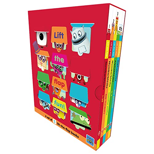 Numberblocks And Alphablocks 5 Book Lifttheflap Set