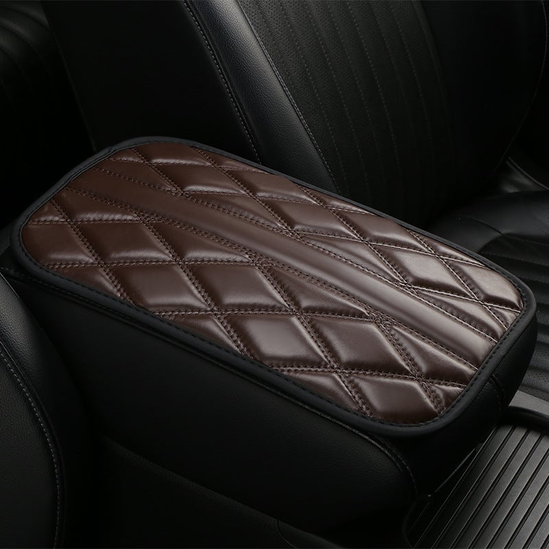 Lattice leather armrest box cushion - Image 5