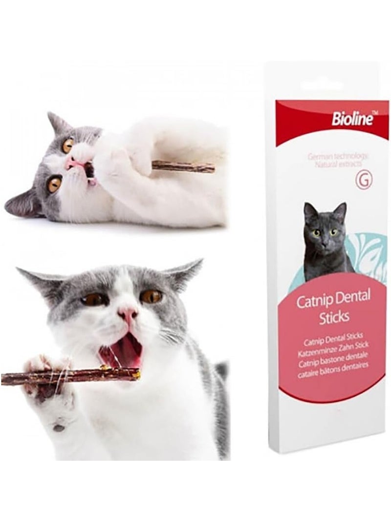 Bioline Catnip Dental Sticks 10g - Image 2