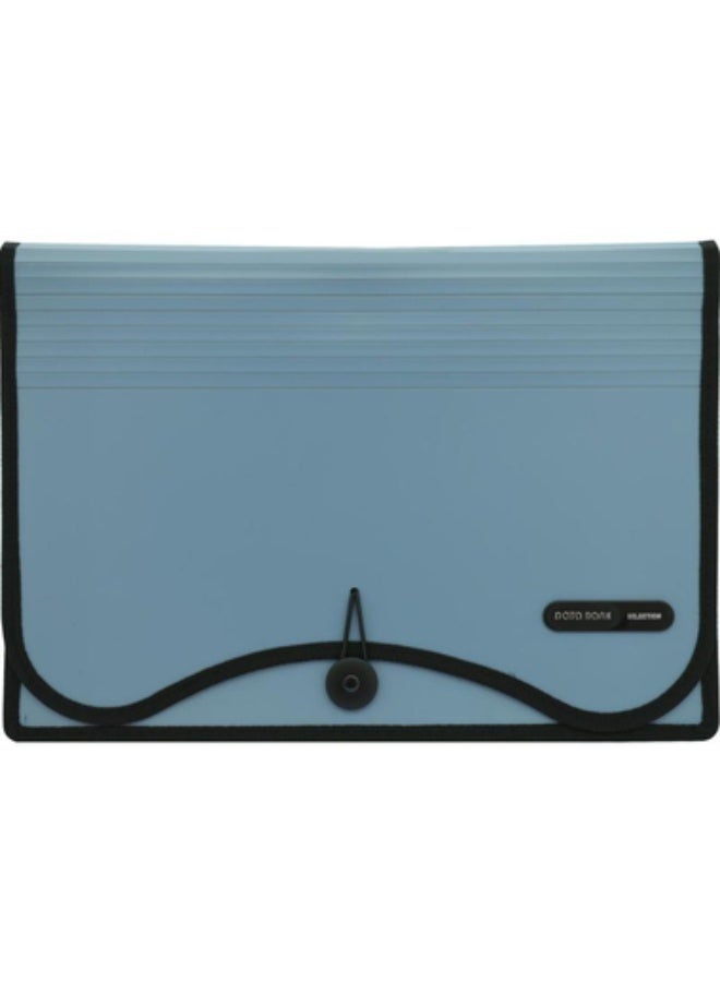Data Bank Expanding File with Division A4Single Pocket Assorted Color - Image 3