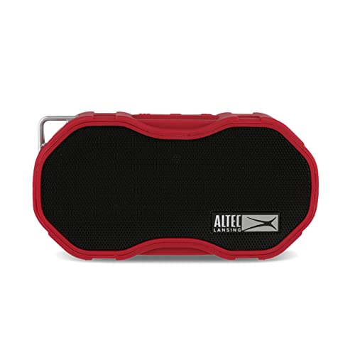 Altec Lansing - Baby Boom Waterproof Bluetooth Speaker, Wireless & Portable for Travel & Outdoor Use, Deep Bass & Loud Sound, 1 Pack (Red) - Image 1