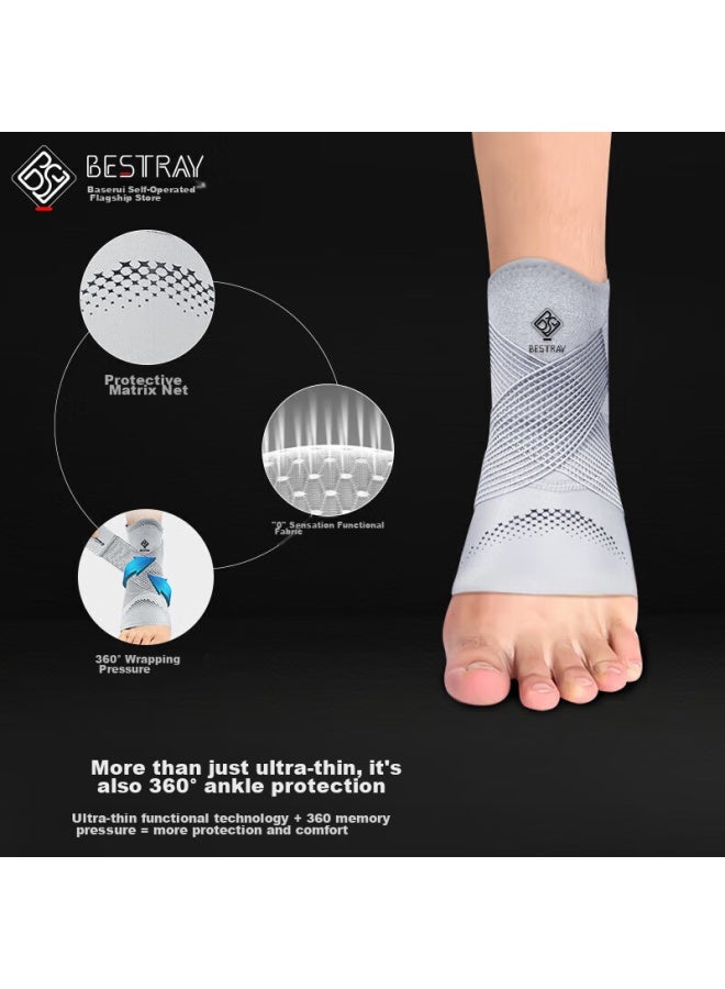 Bestray Baisirei Ultra-thin Ankle Brace, Sprain Protection, Post-injury Sports, Basketball, Ankle Support, Lightweight Ankle Guard - Image 2