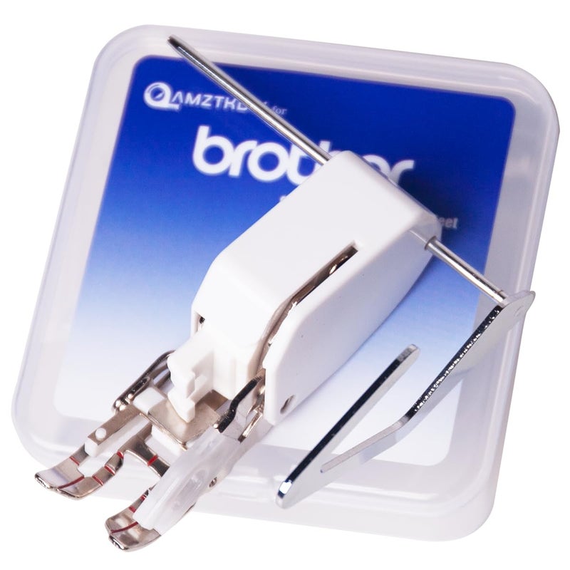 AMZTKDIY Walking Foot Presser Footâ€“ Precision Sewing Attachment W/Guide for Brother Sewing Machines Even Feeding Quilting and Sewing - Image 1