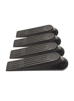 SYOSI Door Stopper Set,  Flexible Door Stopper Rubber Home Premium Smart Stackable Slip-Resistant Heavy Duty Design Non-Toxic Odorless Doorstops Work on All Surfaces, Carpet Floors  - Image 1