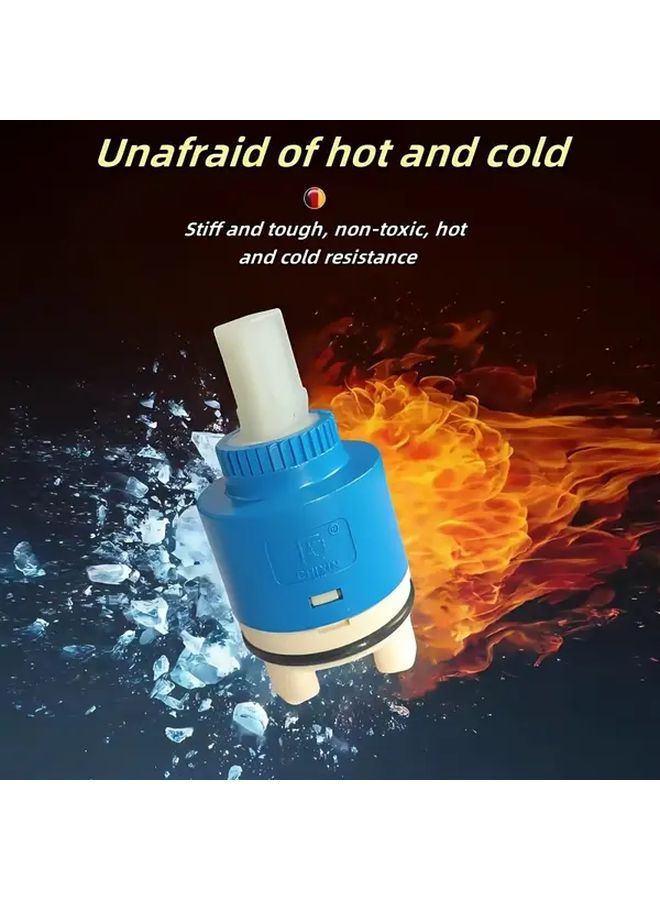 40 نموذج صمام خلط مياه ثنائي الاتجاه مع حلقتين مانعتين للتسرب، قطع غيار إصلاح لحوض المطبخ - Image 3