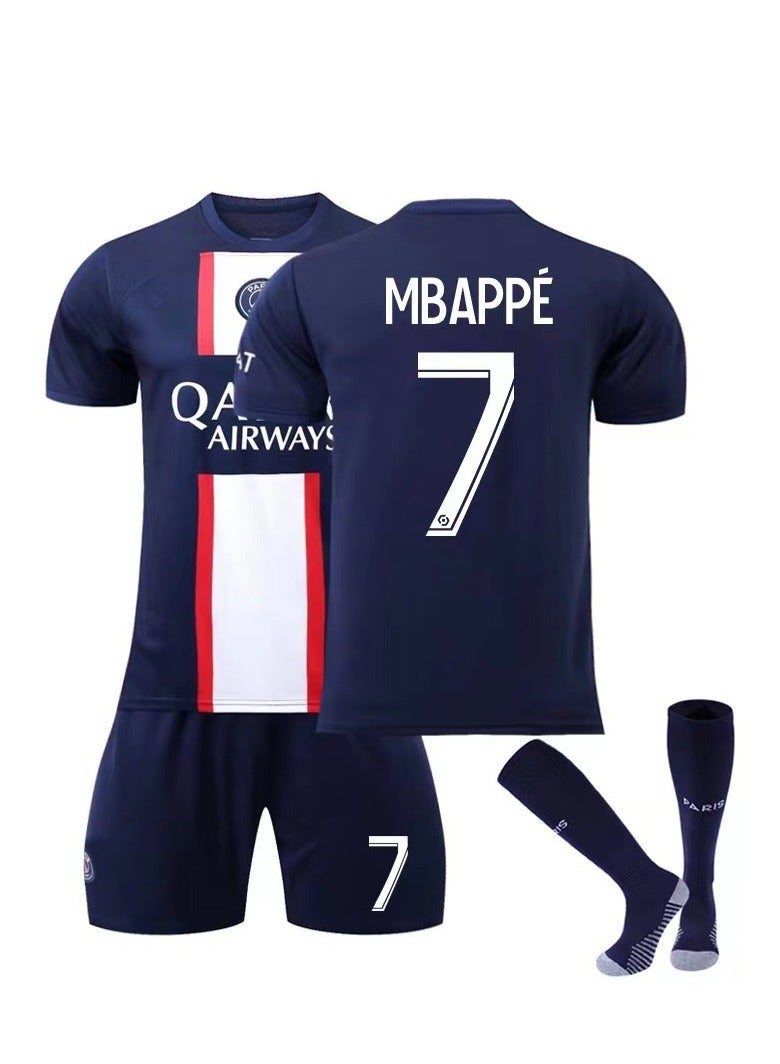 No.7 Football Jersey Set With Socks  - Image 1