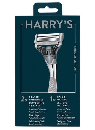 Chrome Edition - Men’s Razor with 2 Blade Refill Cartridges - pzsku/Z1C14F3D904F3CEBB0733Z/45/_/1654328612/cfeae71c-e4a4-469b-b6c5-8f82524b22af
