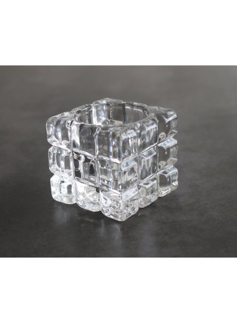 Toothpick Holder, Decorative Glass Toothpick Jar with 200 Bamboo Toothpicks - Image 2