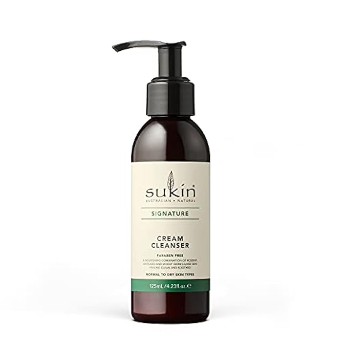 Sukin Naturals Cream Cleanser Pump, 4.23 Fluid Ounce - Image 1