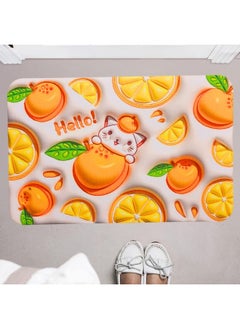 Happy Home Ultra Thin Super Absorbent - Quick Dry Bath Mat - Stylish Non-Slip Design - Machine Washable and Durable for Your Bathroom - Non-Slip Bath Mats - Modern and Beautiful Mat  - Image 4