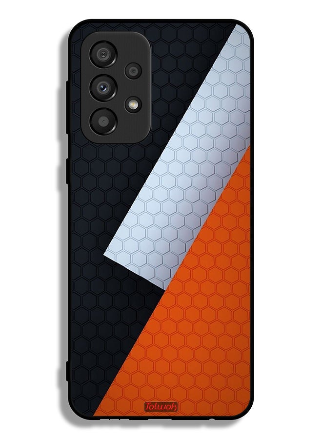 Tolwak Samsung Galaxy A33 5G Protective Case Cover Pattern - Image 1