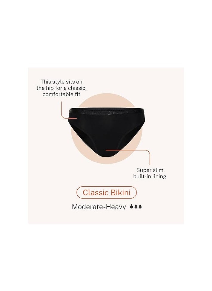 Modibodi - Classic Bikini - Moderate-Heavy Absorbency - Period Protection Underwear for Women - Image 1
