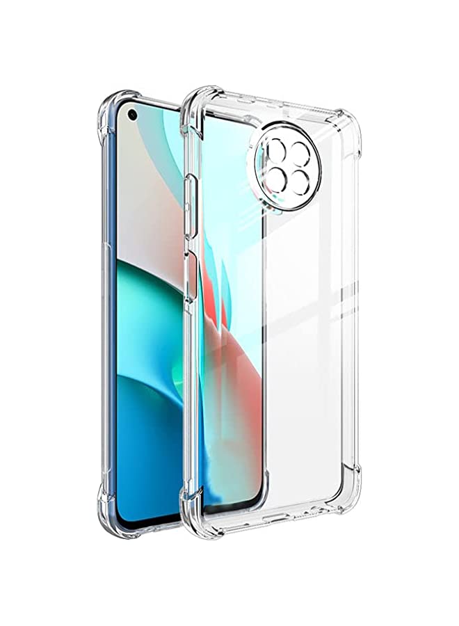 IAF Case for Xiaomi Redmi Note 9T / Redmi Note 9 5G Case Cover Back Air Cushion Soft Silicone Shockproof Anti-Scratch Protective Bumper Shell Corner