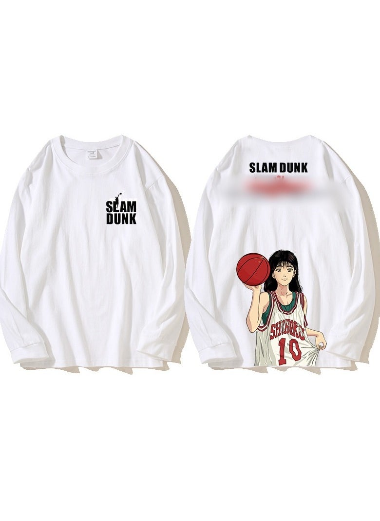 KUYING New Anime Slam Dunk Long Sleeve T-shirt  - Image 1