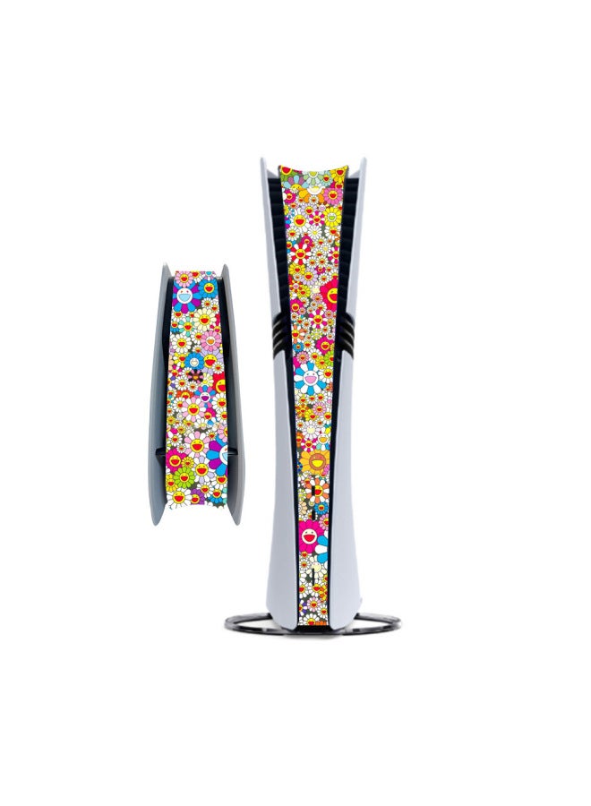 general Ps5 Pro Side Film In The Middle Of The Anti-fingerprint Host Bar Personality Stickers Can Be Made To Map The Optical Drive-Color:42 - Image 1