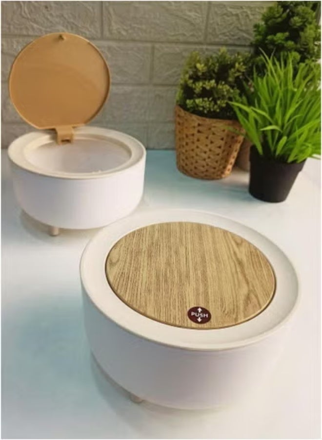 Wastebasket, 1 large ribbed touch basket + 1 medium touch basket + 2 small touch baskets - Image 2