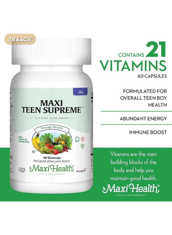Maxi Health Teen Supreme Multivitamin  - Image 3