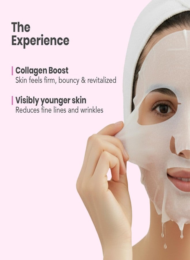 O3+ Facialist Youth Radiance Face Sheet Mask 30g, Collagen & Glycolic Acid for Brightening, Firming Skin, Reduces Fine Lines, Wrinkles & Puffiness, Suitable for All Skin Types - Image 5