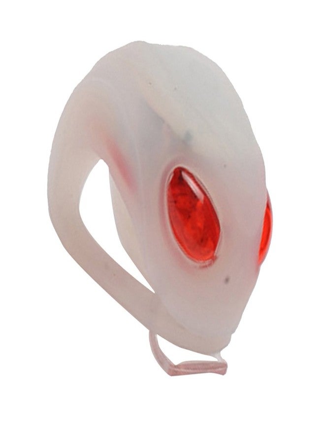Futaba Alien Head Design Bicycle Led Light - White- Pack of Two - Image 5