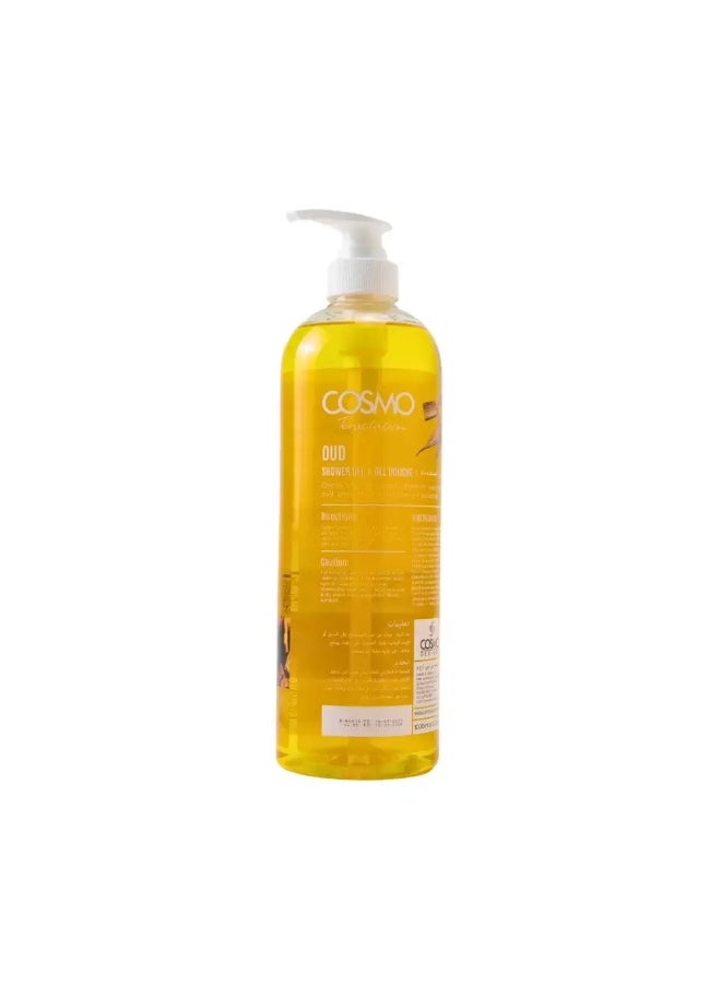 COSMO Cosmo Temptation Oud Shower Gel Feel Luxurious- 1000ml  - Image 2
