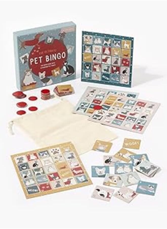 Matalan Pet Bingo Game for Kids, 7 cm x 17 cm Size - pzsku/Z1C15E29906566FC81DE8Z/45/_/1718535890/1e75e6f2-6d6f-4d6d-a901-7fb559e6a385