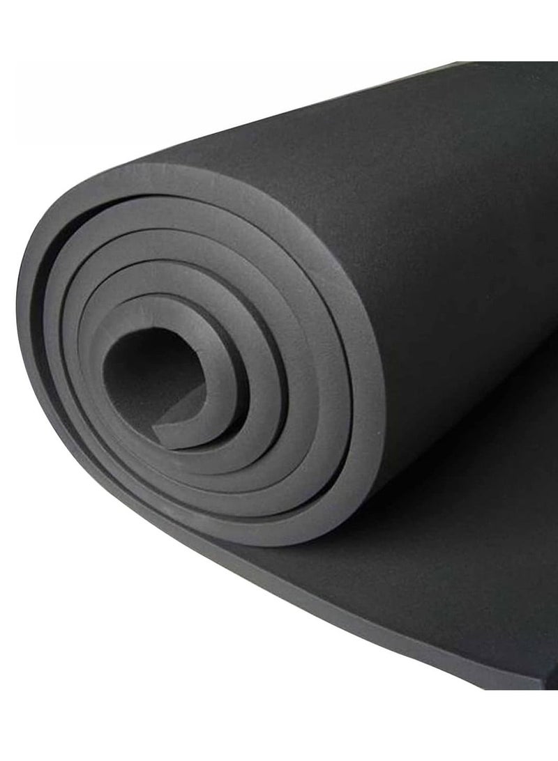 RACO RACO Pipe Insulation Foam Soft Rubber Sheet Roll to Protect Pipes and Heat Preservation Moisture-Proof Waterproof Thermal Insulation (19MM, NON ADHESIVE) - Image 1