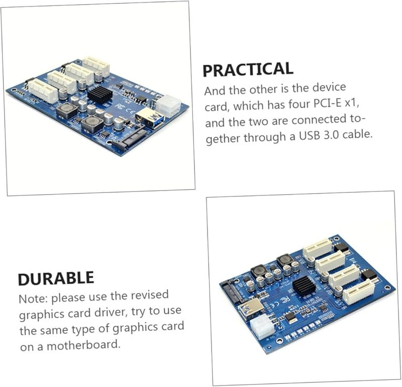 PCIe Expansion Kit Multi Interface Adapter Card with High Speed Support for Desktop Graphics Cards - Image 3