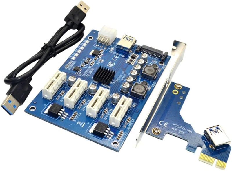 PCIe Expansion Kit Multi Interface Adapter Card with High Speed Support for Desktop Graphics Cards - Image 1
