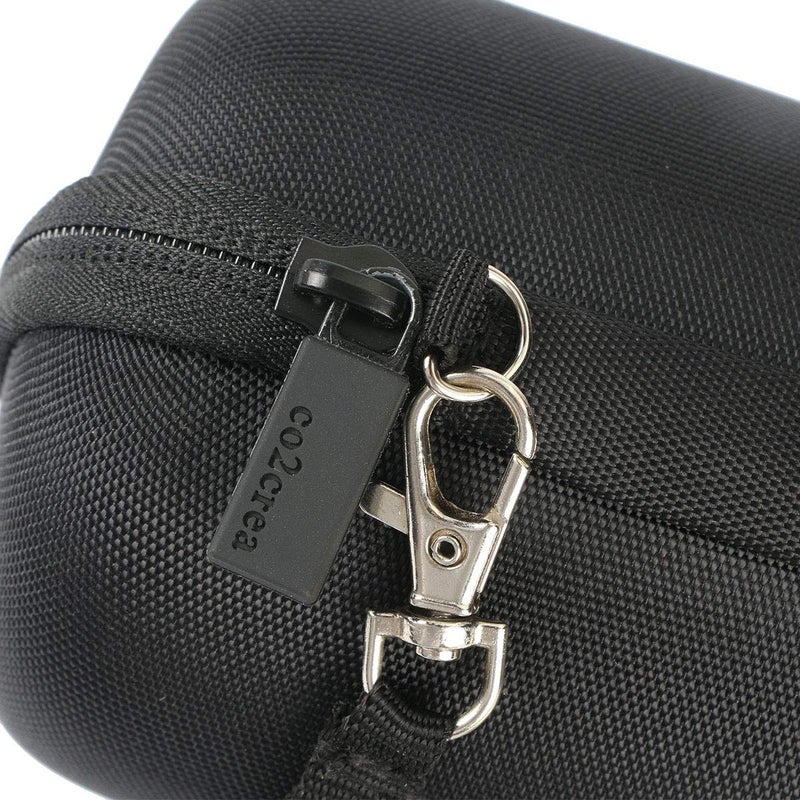 co2CREA Hard Travel Case Replacement for Sony SRS-XB100 SRS-XB12 SRS-XB13 Extra Bass Portable Bluetooth Speaker (Black Case + Inside Blue) - Image 5