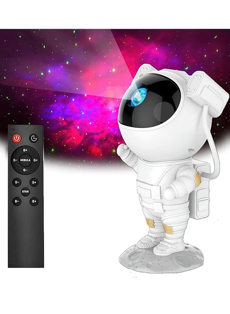 ELTRAZONE أضواء النجوم المتحركة، ديكور غرف الأطفال الجمالي، بروجيكتور نجمية نيبولا غالاكسي، ضوء ليلي مع تحكم عن بعد وتوقيت ورأس مغناطيسي دوار 360°، أضواء - Image 1