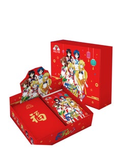 Aesthetic Card Agency's Boutique A6 Card Star Card Is Even More Special Design Style Unique Special Rare-Color:Rainbow Cultural And Creative Beauty Girl Warrior 14 Packs Per Box 3 Sheets Per Pack