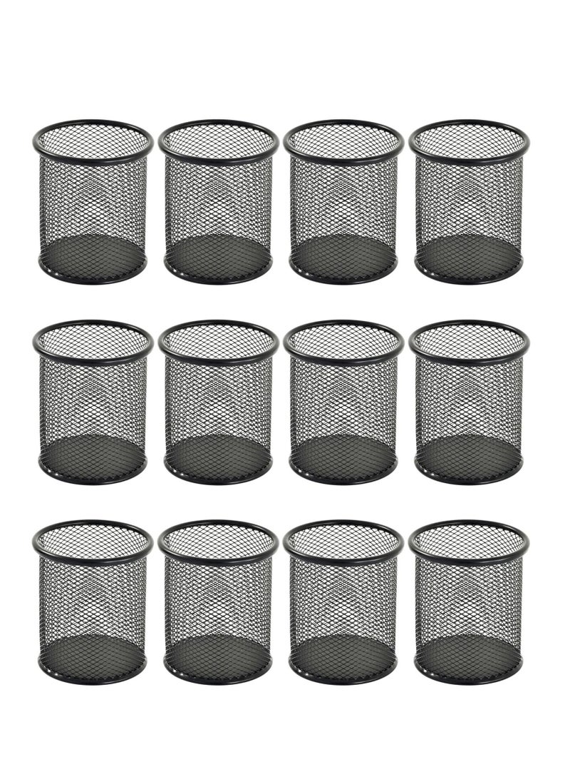 PARTNER 12-Piece Pen Holder Metal Black  - Image 1