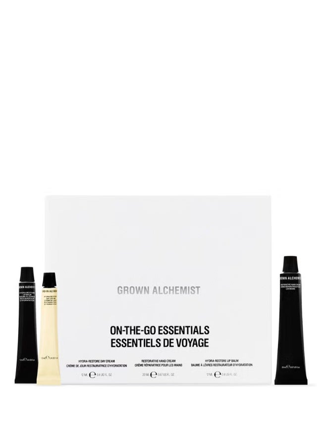 Grown Alchemist On-The-Go Essentials Kit Hero Hand, Lips + Face - Image 1