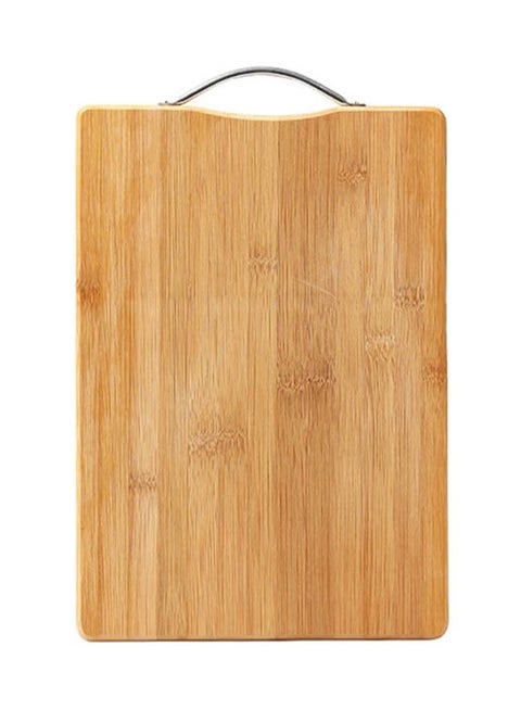 Generic Premium Cutting Board for Kitchen – Durable Natural Wood Chopping Board with Handle – Anti-Bacterial, Knife-Friendly, Eco-Friendly for Meat, Vegetables, Fruits & Cheese