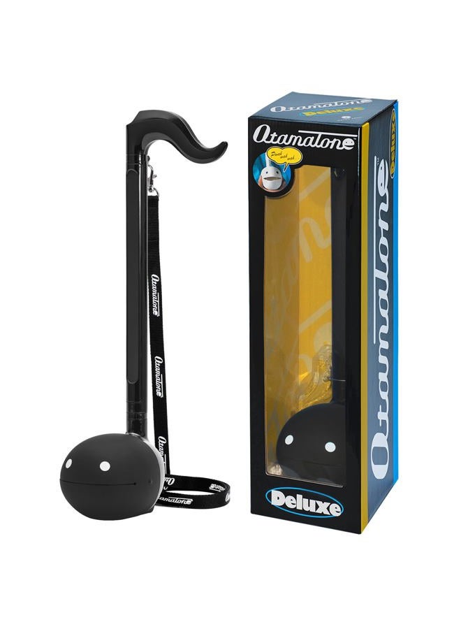 Otamatone Deluxe [English Edition] Maywa Denki Japanese Portable Synthesizer Toy Electronic Musical Instrument (Black) - Image 1