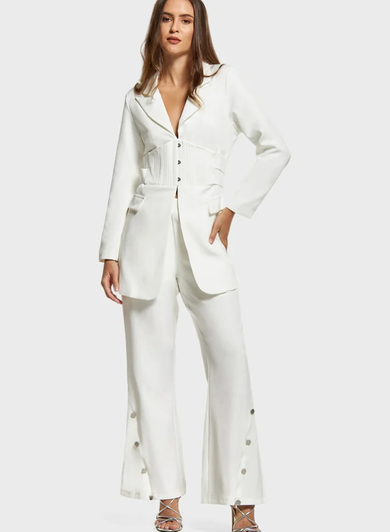 2Xtremz High Waist Wide Leg Pants