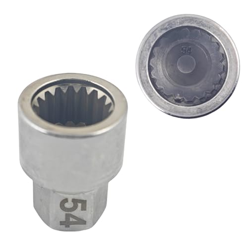 AAAWZDWD #54 for Porsche Wheel Locking nut Key Replacement Compatible with Porsche Boxster 911 Cayenne Macan Anti-Theft Lug Nut Removal Tool - Image 1
