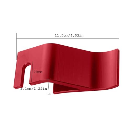 WINTOWIN Motorcycle Tire Installation Assistance Tool Holder Hook,Off-Road Tire Removal Install Assistance Changer Tool for Dirt Bike,Tire Changing Tool red - Image 4
