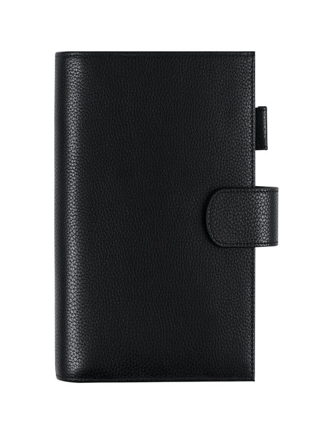 Moterm Leather Cover for HP Mini - with Back Pocket, Card Slots and Pen Loop (Pebble-Black) - Image 1