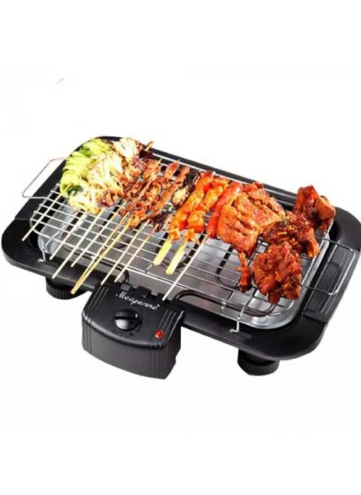 Generic - 3 In 1 Electric BBQ Grill Machine - Black - Image 1