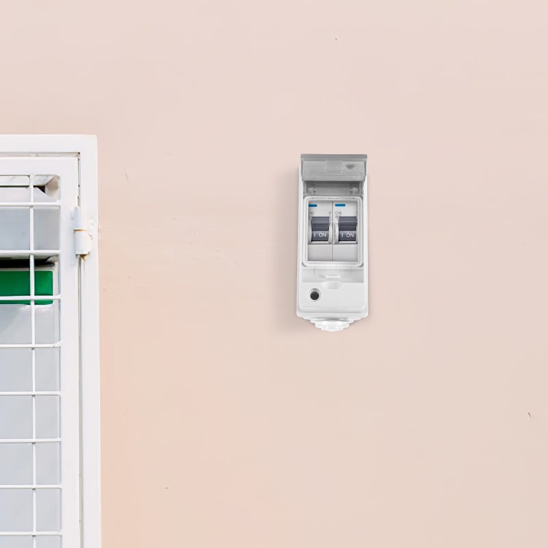 Small Weatherproof Junction Box, Durable Plastic Material, Indoor Electrical Solution - Image 3