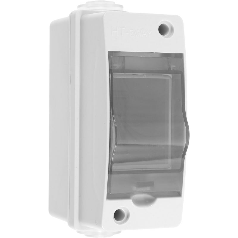 Small Weatherproof Junction Box, Durable Plastic Material, Indoor Electrical Solution - Image 1