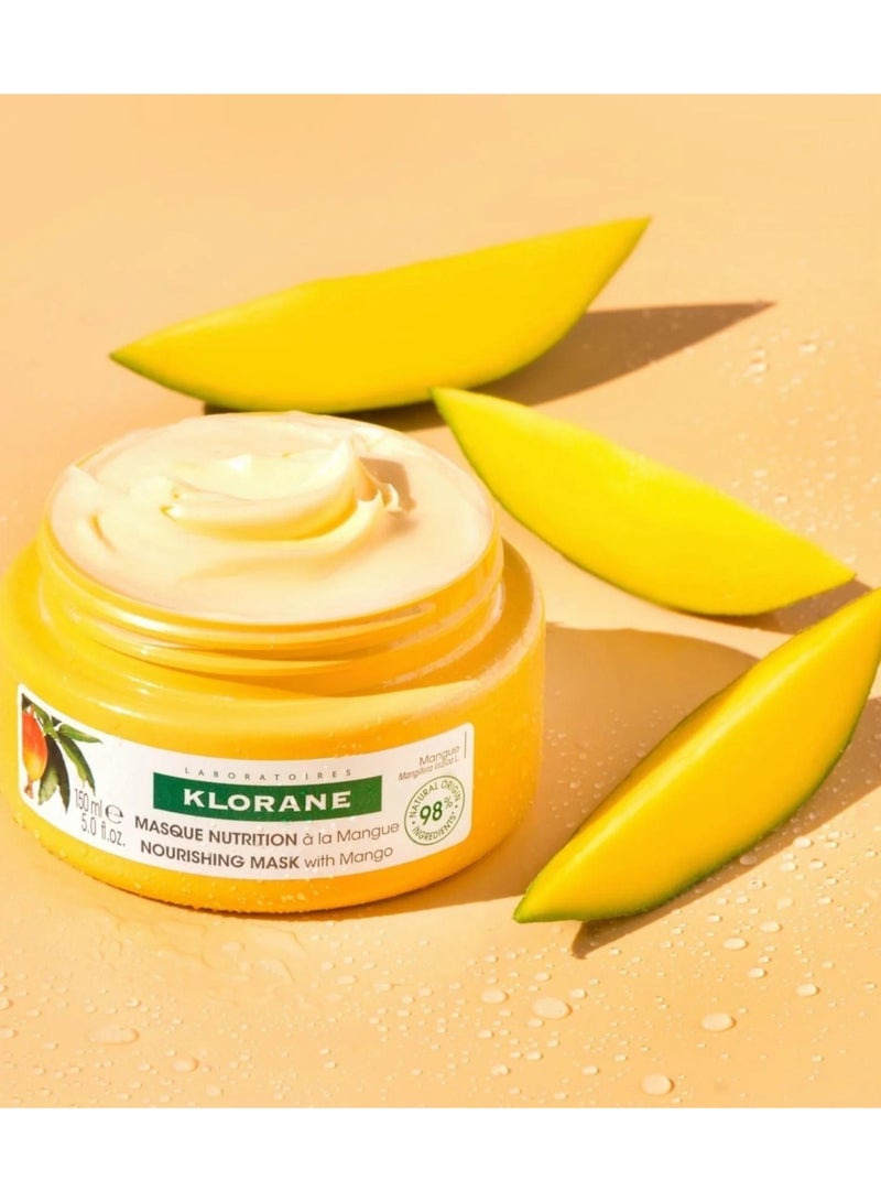 Klorane Mango Nutrition Mask 150ml - Image 3