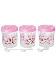 Aristo Aristo Store Queen 222 Plastic Storage Container- 500 ml (3 PCS SET)  - Image 1