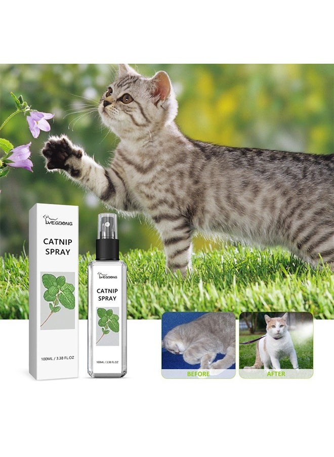 YEGBONG - Catnip spray -suitable for cats and kittens to relieve cat anxiety and enhance pet vitality - Image 1
