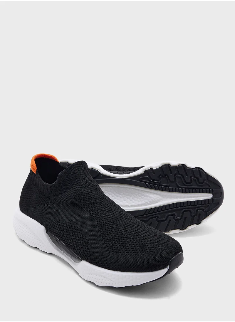 Seventy Five Comfort Knitted Slip Ons