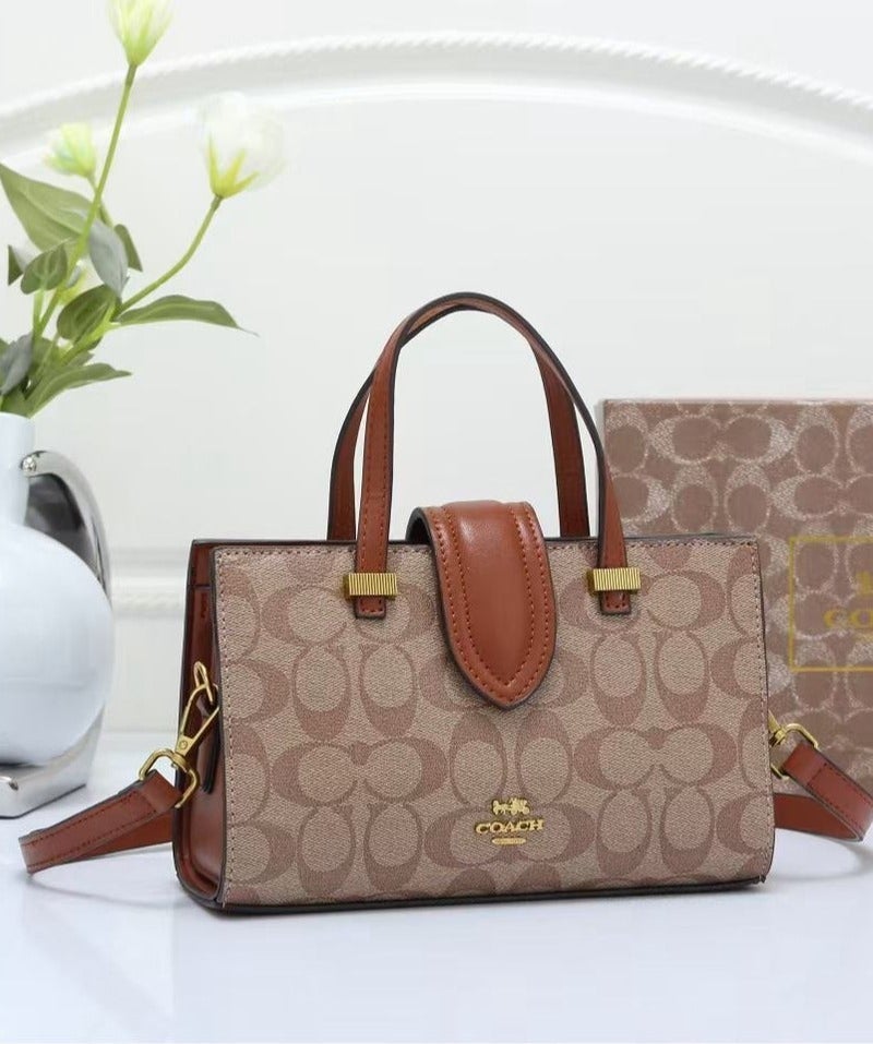Coachoutlet Satchel Shoulder Bag For Women, Women's Cross-Body Bag, Women's Hand Bag, Women's Travel Bag, Women's Tote Bag - Image 2