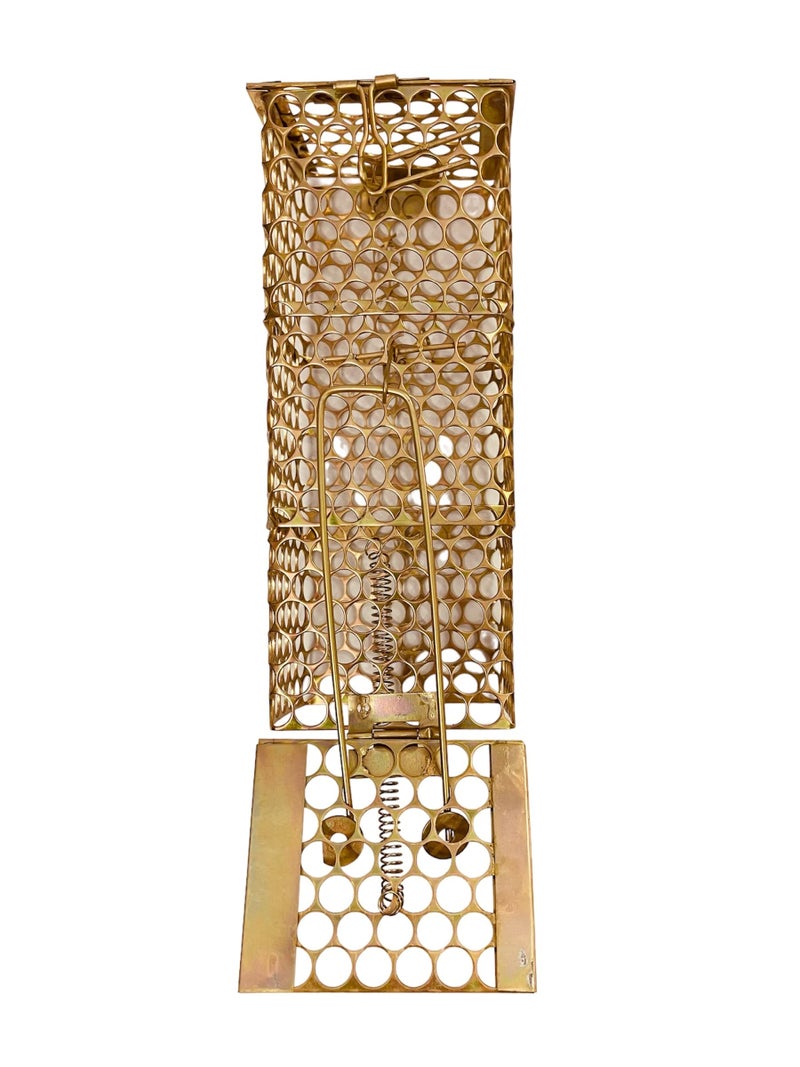 Moira Small Iron Rat Trap (Bronze, 20.5 X 8 X 7.5 cm) - Image 4
