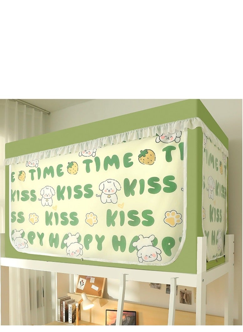 Y&D Bed Canopy Tents Curtain Blackout Curtain Single Bed Tent Curtain Student Shading Cloth Bed Canopy Mosquito Net Student Sleep Privacy Protection - Image 4